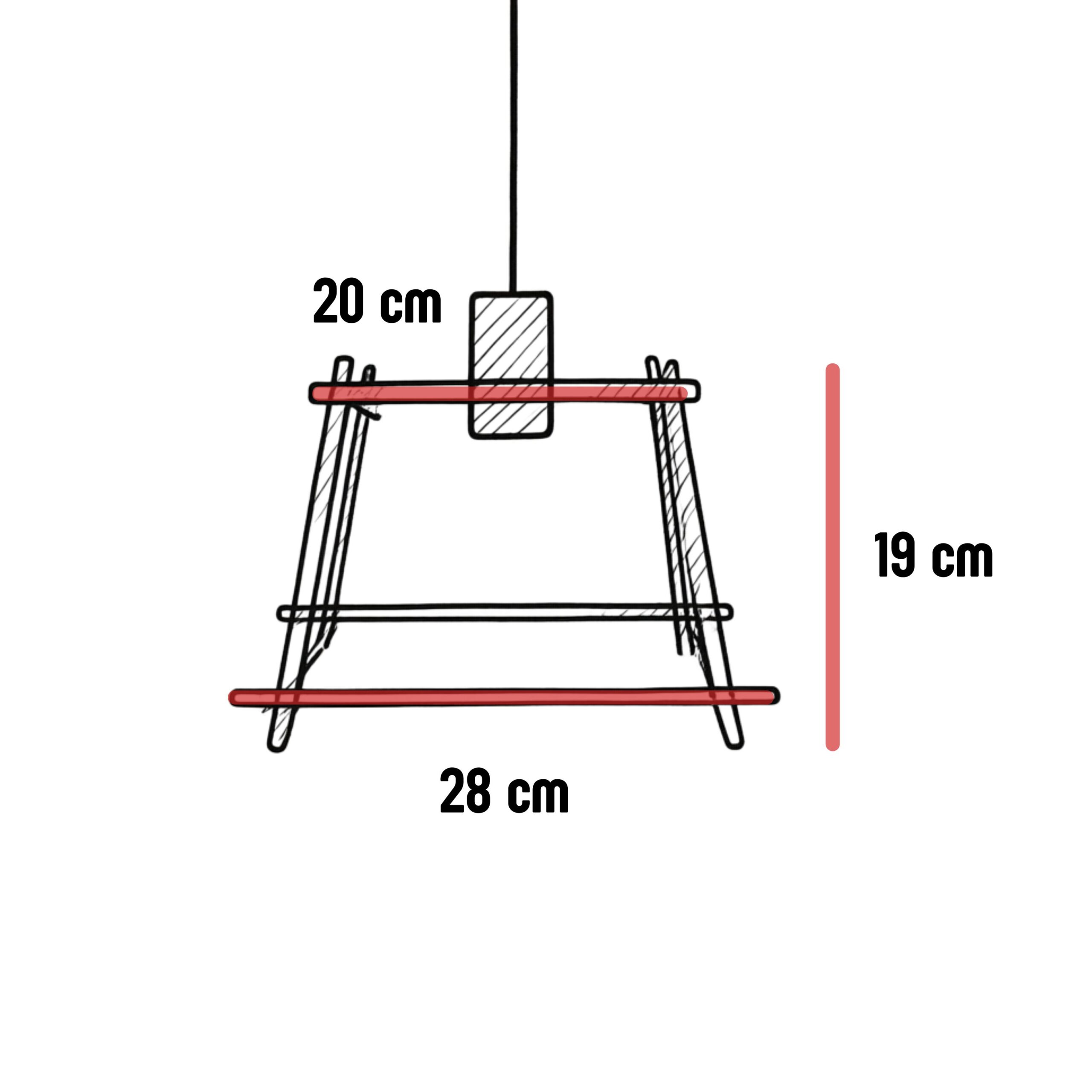 Lámpara colgante industrial - SERIE JAULA - Trapezoidal 01 - Imagen 4